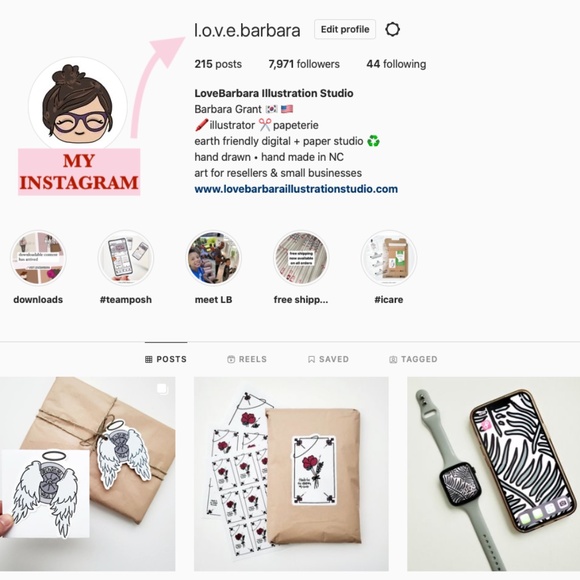 LB067 STICKERS Custom Poshmark Stickers Bohemian Girl Shipping Supplies - Picture 2 of 7